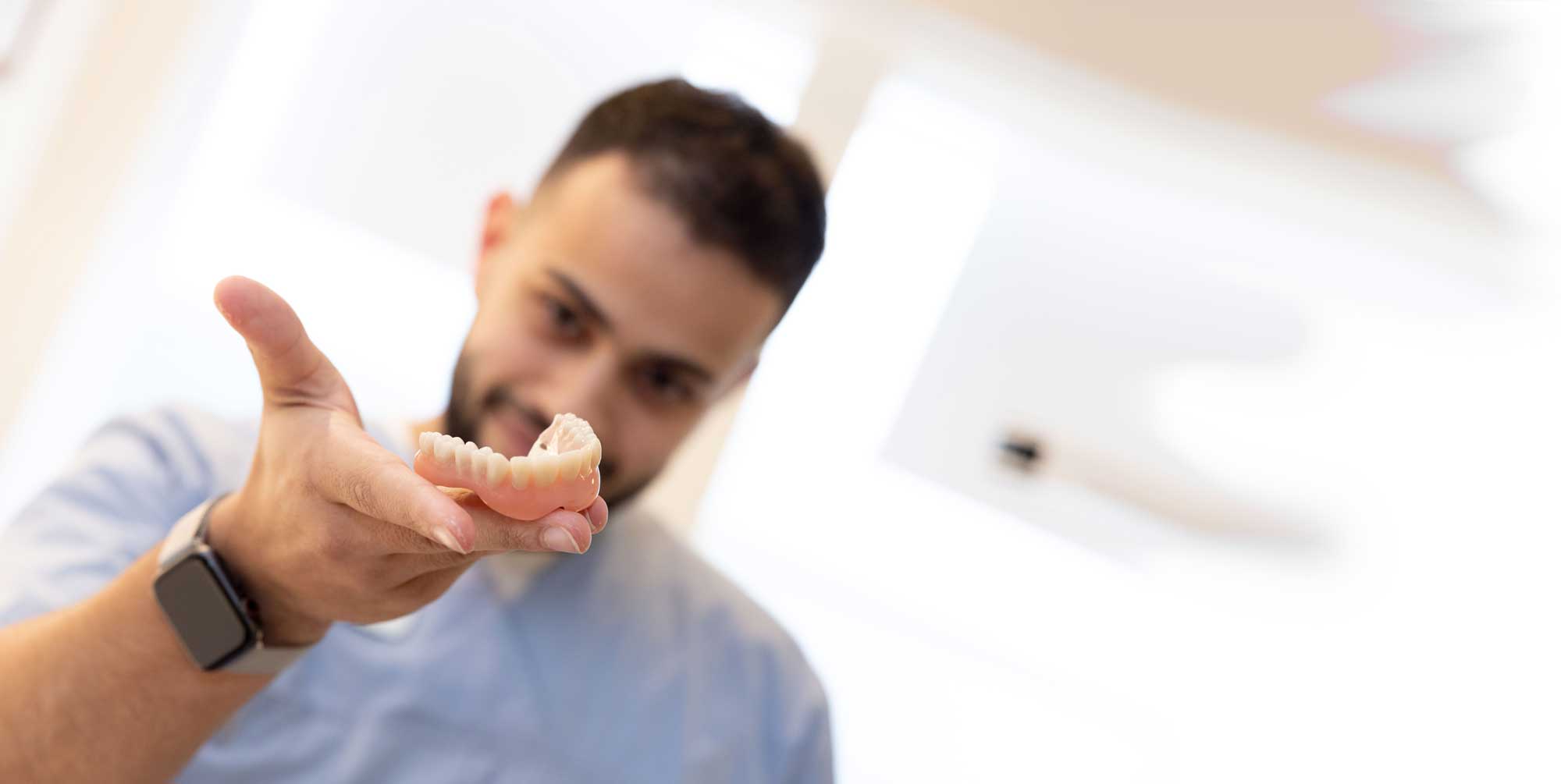 Undermunds tandprotese